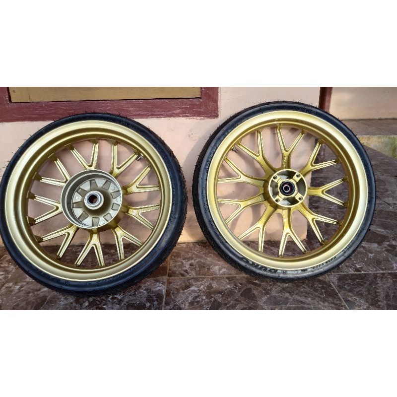 Velg Pelek Racing Power Evolution Beat Scoopy Vario 110 Spacy Karbu Fi ESP 110 Ring 14-215/250