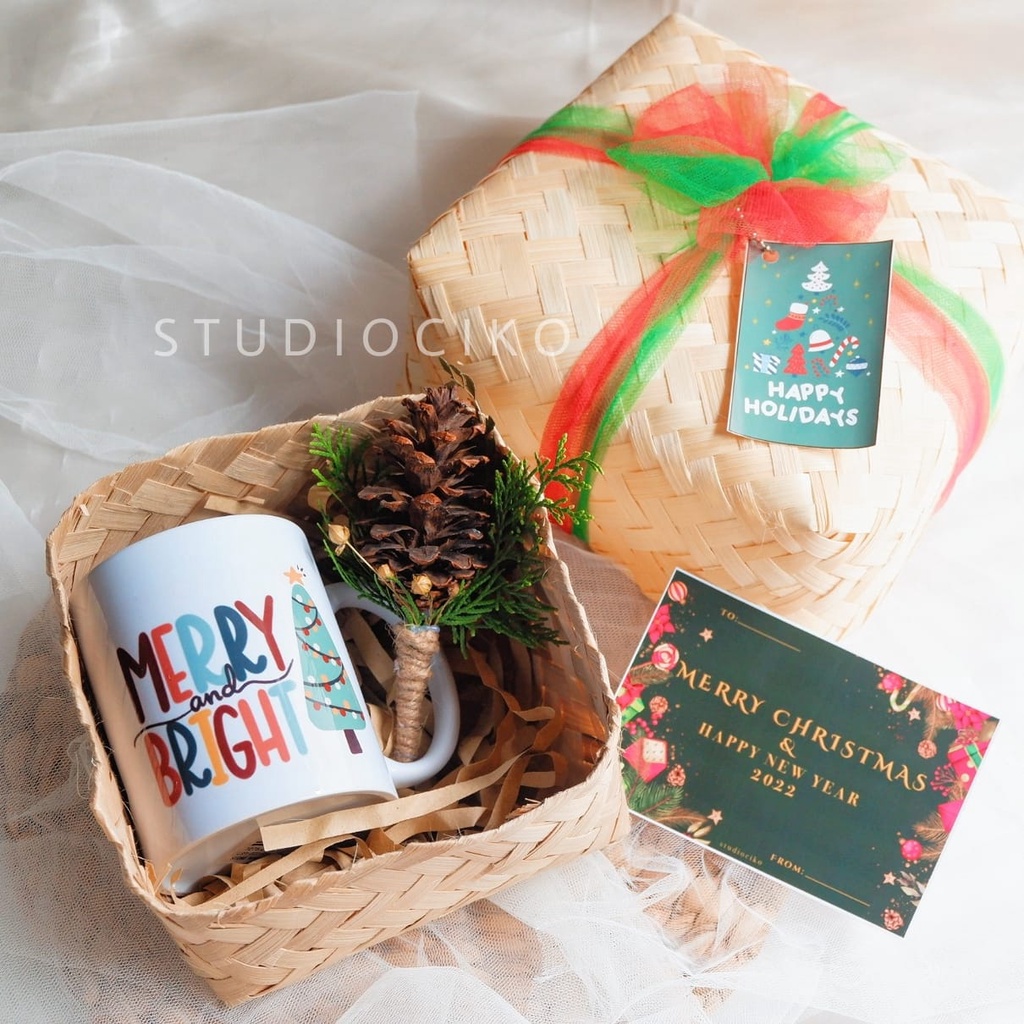 Kado Ulang Tahun Hampers Natal Hadiah Wisuda Hampers Mug Natal Birthday Graduation Wedding Christmas Gift