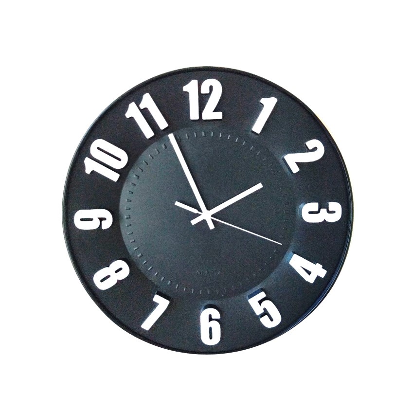 Jam Dinding Aesthetic 40cm Jam Dekorasi Pajangan Dinding Minimalis Free Baterai