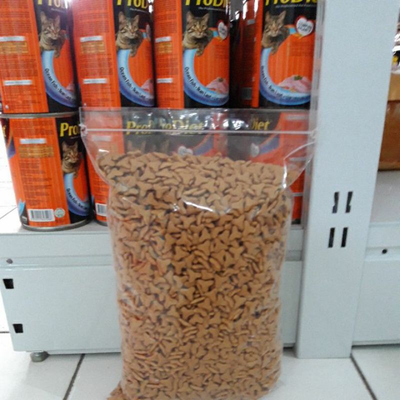 Omega Cat seafod kemasan 1 kg dry food adult cat