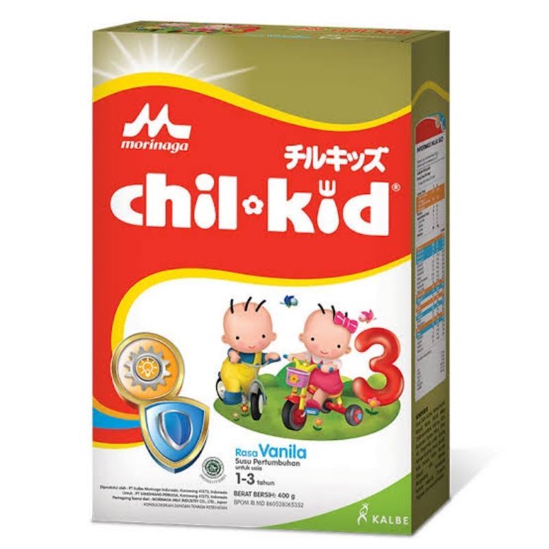 MORINAGA CHIL KID 1-3 TAHUN MADU DAN VANILLA 400GR