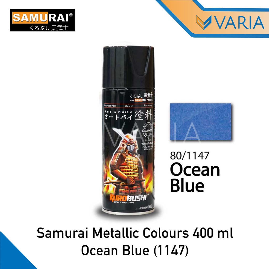 Cat Semprot Pylox Pilox Samurai Paint Metallic Ocean Blue 1147