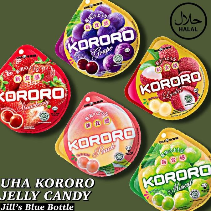 

Cuci Gudang Awal Tahun KORORO UHA jelly candy grape & muscat dari Jepang Cuci Gudang Awal Tahun