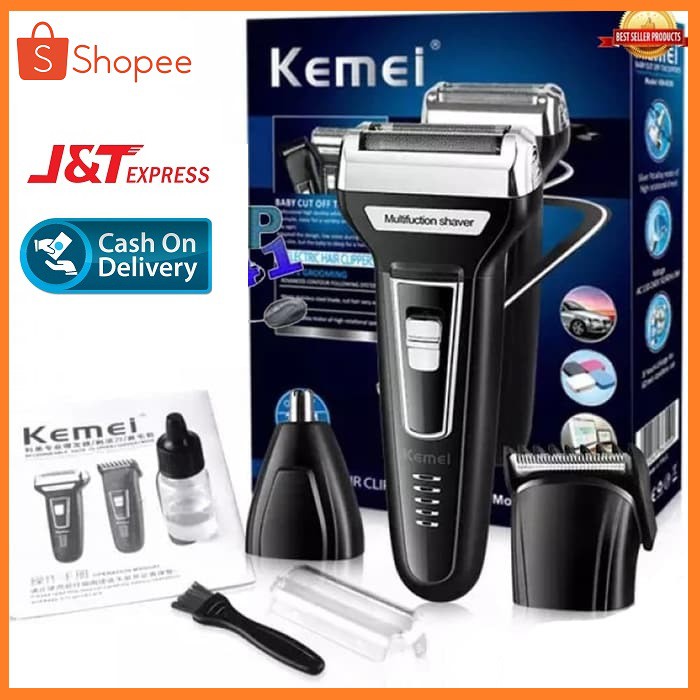 KEMEI HAIR CLIPPER KM-6558 ALAT CUKUR RAMBUT KUMIS JENGGOT