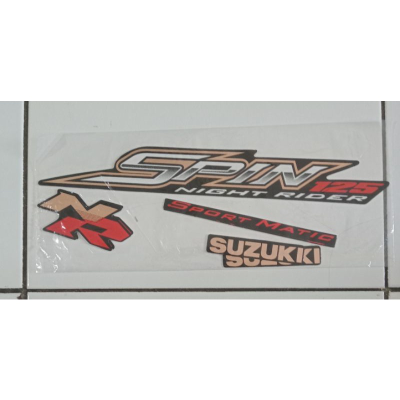 Striping Spin 125 NR Night Rider