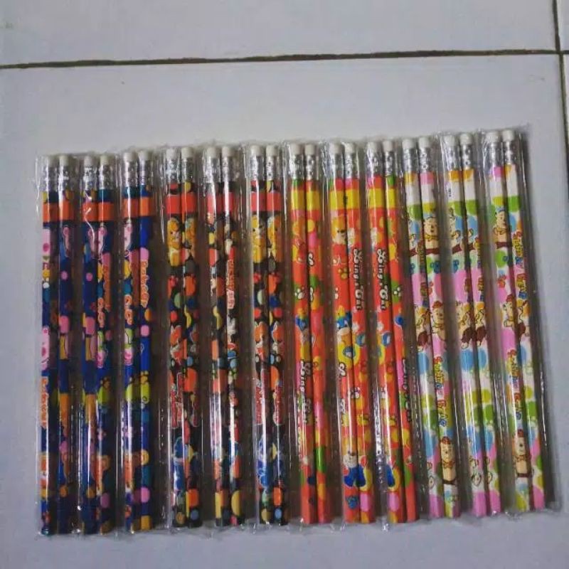 

Pensil + penghapus murah