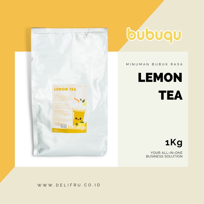 

LEMON TEA POWDER DRINK BUBUQU 1KG