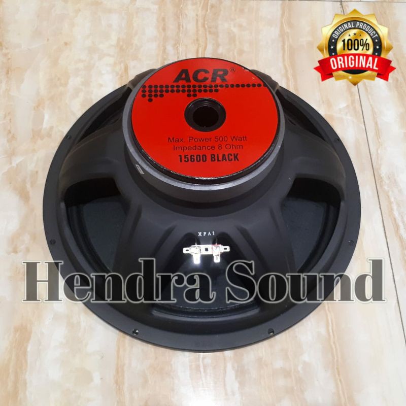 Komponen Speaker 15" ACR 15600 Black (15 inch)