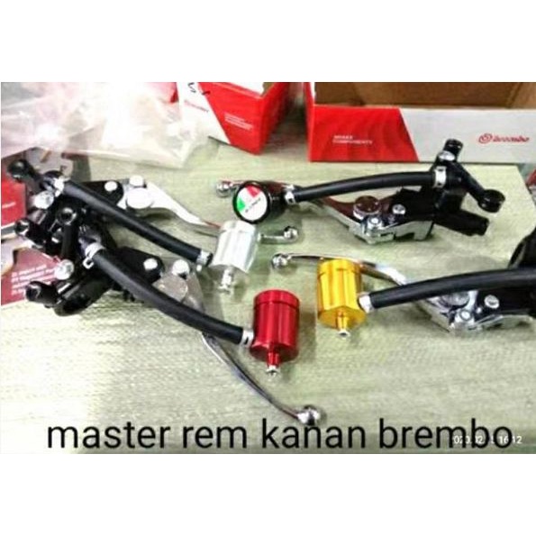 Master rem kanan variasi Brembo tabung cnc universal PCX nmax aerox Vixion ninja beat Mio dll