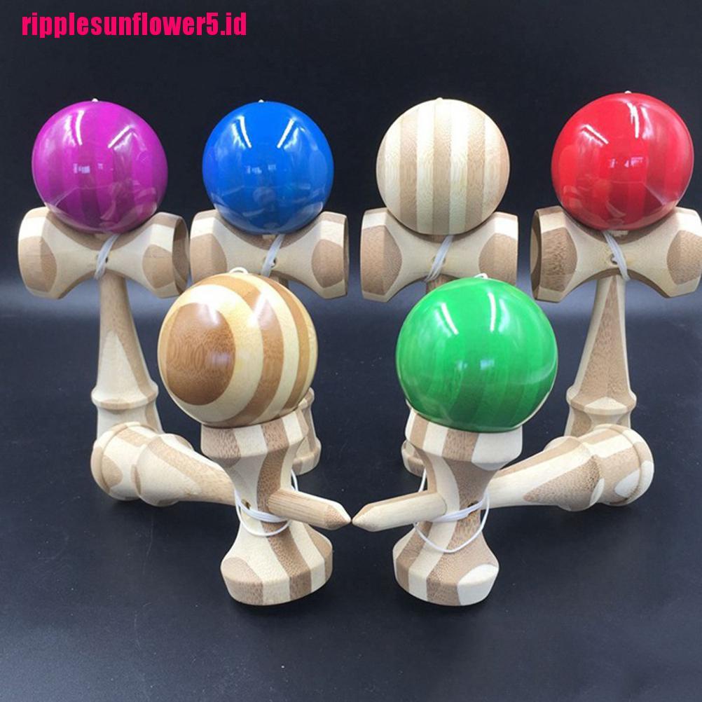 1pc Kendama Tradisional Jepang Bahan Kayu Untuk Edukasi