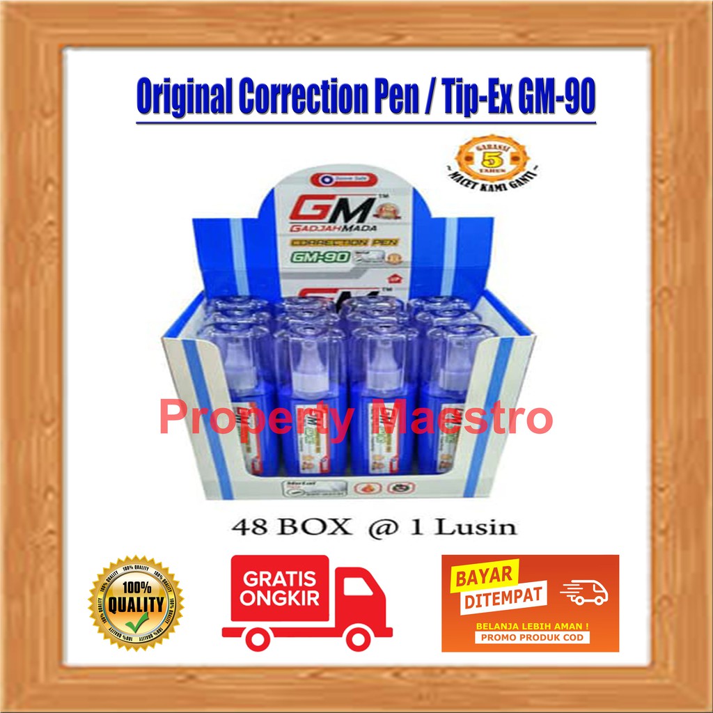 

Original Tip-ex Tipe X Cair Fluid Correction Pen Tip Ex Cair Penghapus Cair