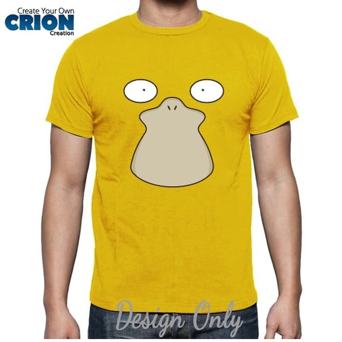 Kaos Pokemon - Psyduck Pokemon Face - By Crion