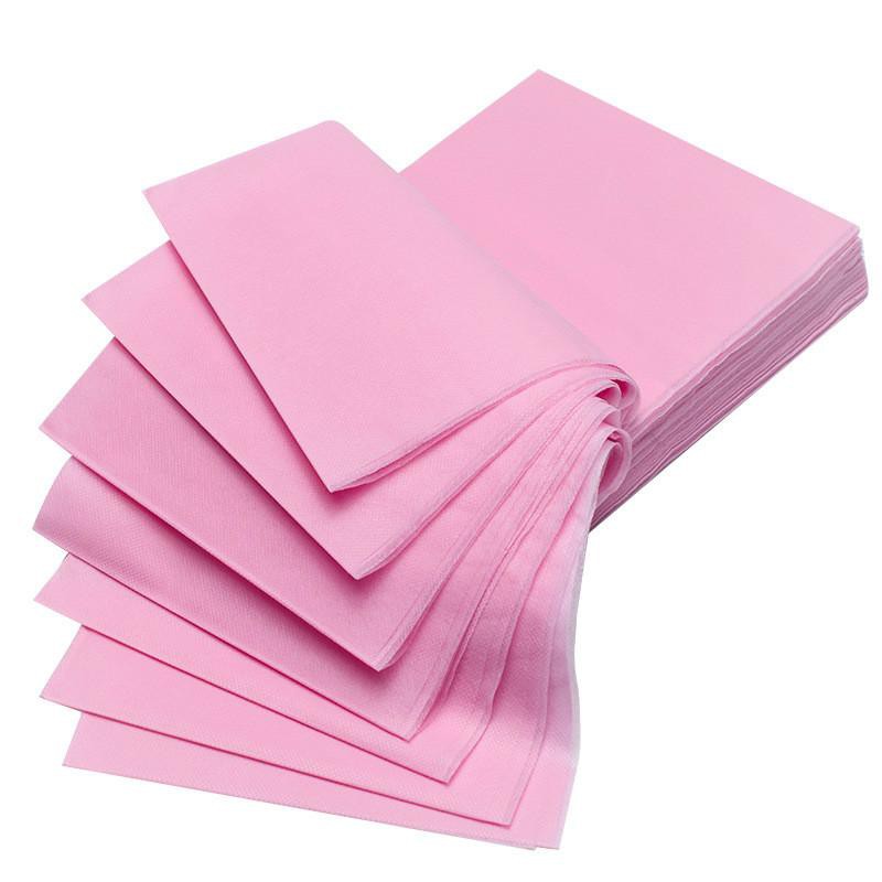 Disposable Bed Sheet Alas Sprei Hotel Rumah Sakit Salon Klinik Pink  | Disposable Bed Sheet | Alas Kasur | Sprei Hotel | Sprei Rumah Sakit | Salon | Kilinik