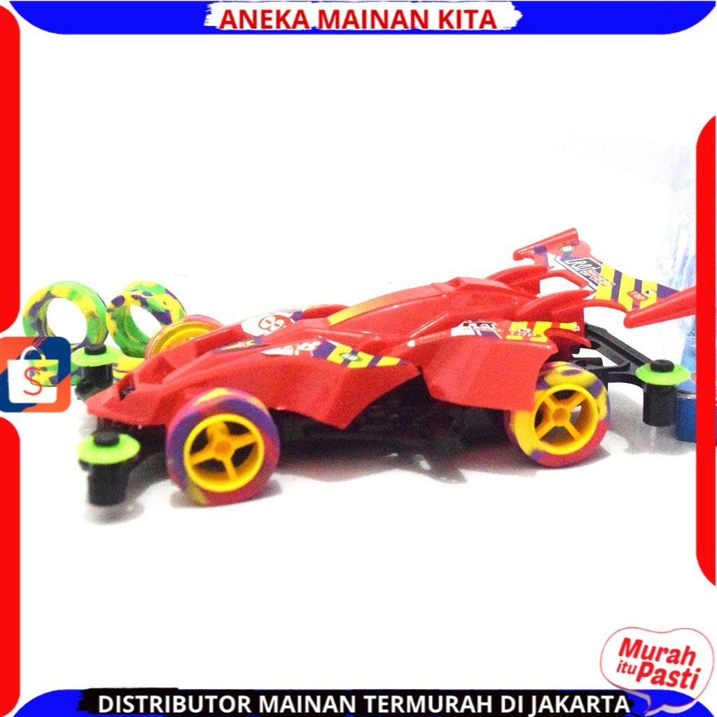 Mainan Tamiya Tamia Mini 4WD Bonus 4 Ban Roda Busa Mainan Anak