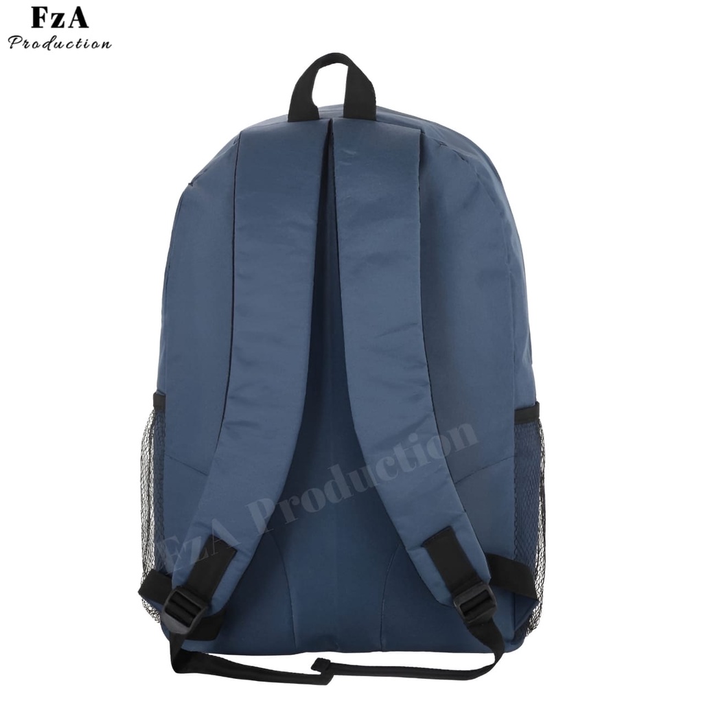 Tas Ransel Punggung Distro Casual Pria Wanita / Tas Ransel Laptop Original - FzA GRATIS Dompet Sakko HP