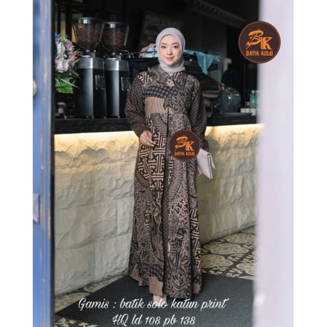 Gamis Batik Solo