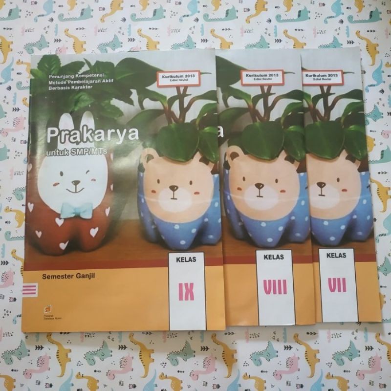BUKU LKS PRAKARYA Kelas 7-9 untuk SMP / MTs