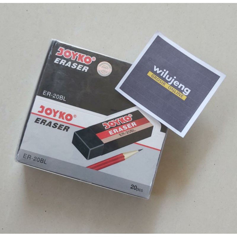

Penghapus Joyko Besar Hitam (pcs) (27gr)