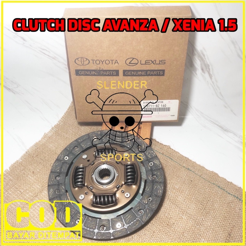 KAMPAS KOPLING AVANZA 1.5 - CLUTCH DISC AVANZA 1.5 RUSH TERIOS GRAN MAX - PRODO