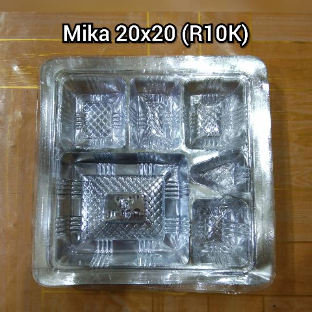 Mika Samir 20x20 Dus R10k Nasi Tm2 Dalaman Kotak Nasi