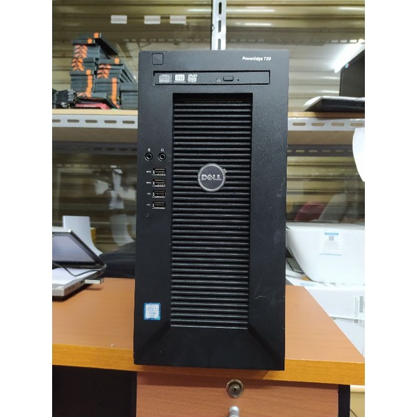 Pc server unbk Dell T20 Edge/Xeon E3-1225v3-3.20ghz/8gb/500gb/dvd rw Siap pakei