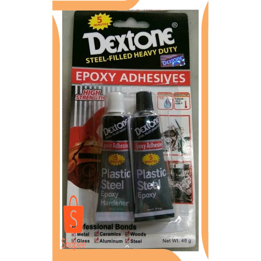 

Dijual last stok Lem Besi DEXTONE / Lem Epoxy Serba Guna (Kayu, Pipa, Kaca, P Murah