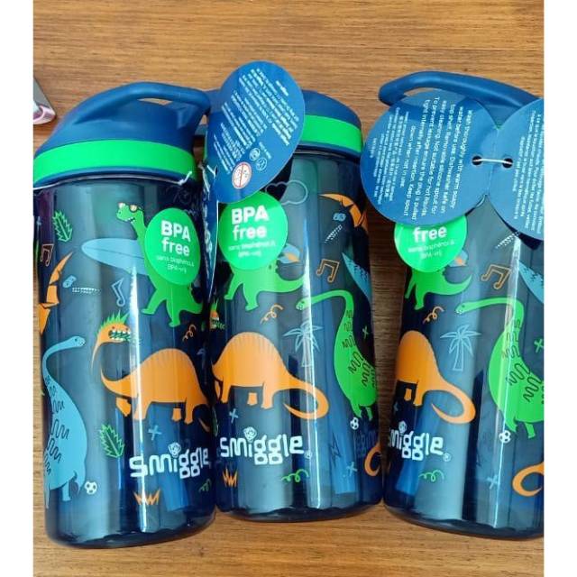Smiggle dino jnr bottle