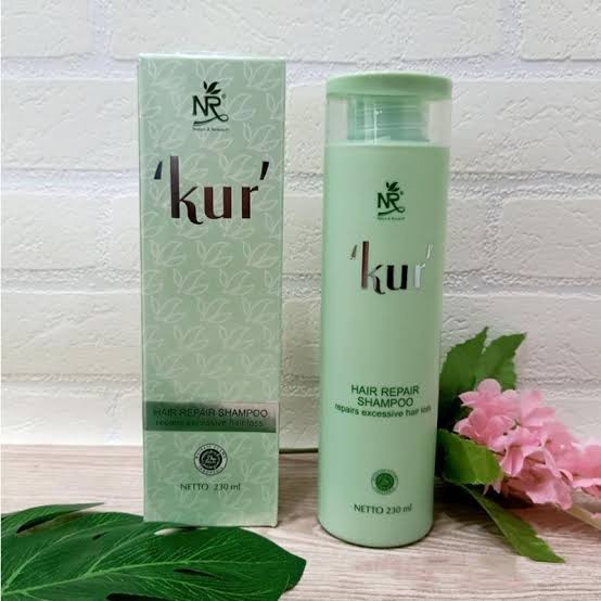 nr kur repair shampoo 230ml - Mengatasi rambut rontok