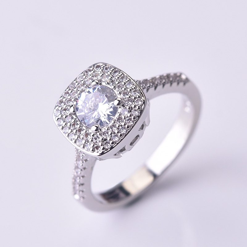 Cincin Bahan Sterling Silver 925 Desain Bunga Gypsophila Untuk Wanita