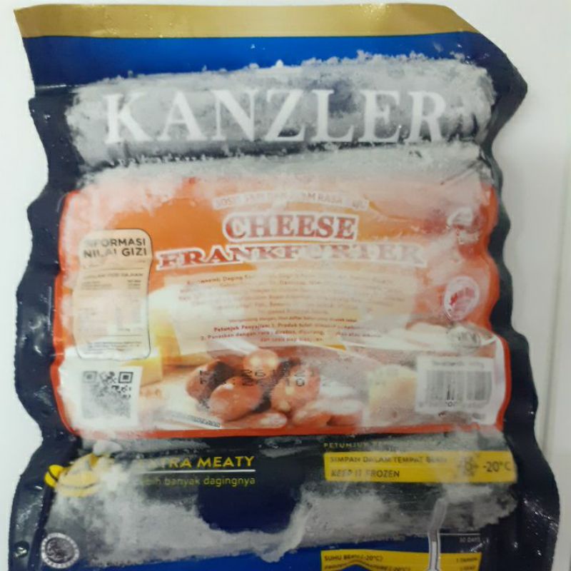 

Kanzler Cheese Frankfurter 360gr
