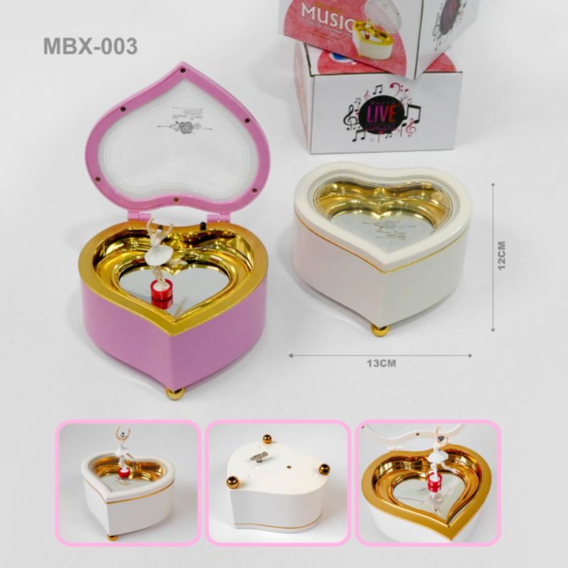 MUSIC BOX LOVE BALLET KECIL