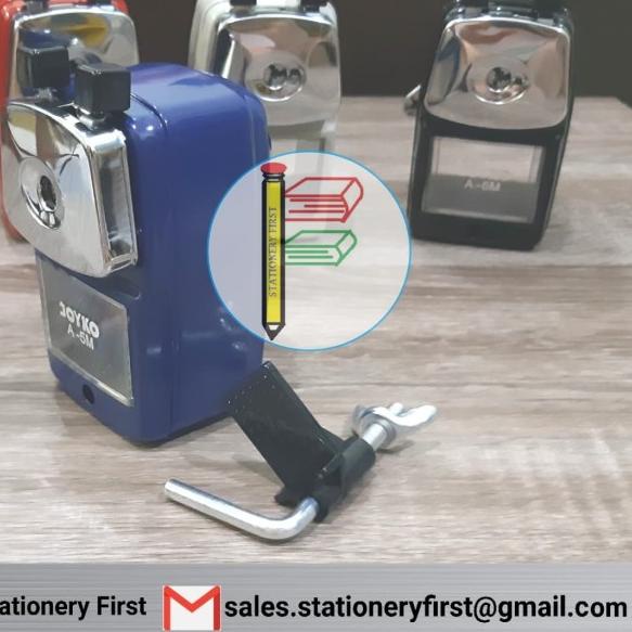 

➾ Rautan Putar Pensil Meja Besi Joyko A-5M ➻