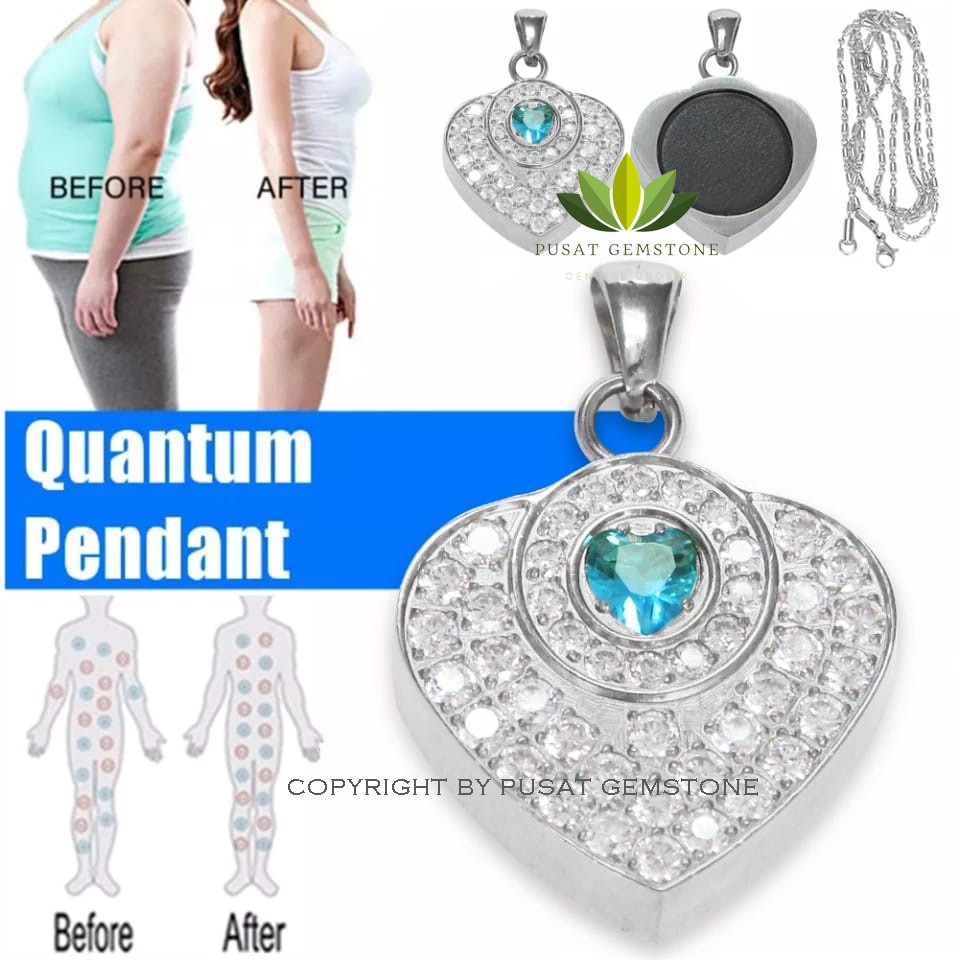 Kalung Kesehatan Quantum Pendant Motif Mutiara Love