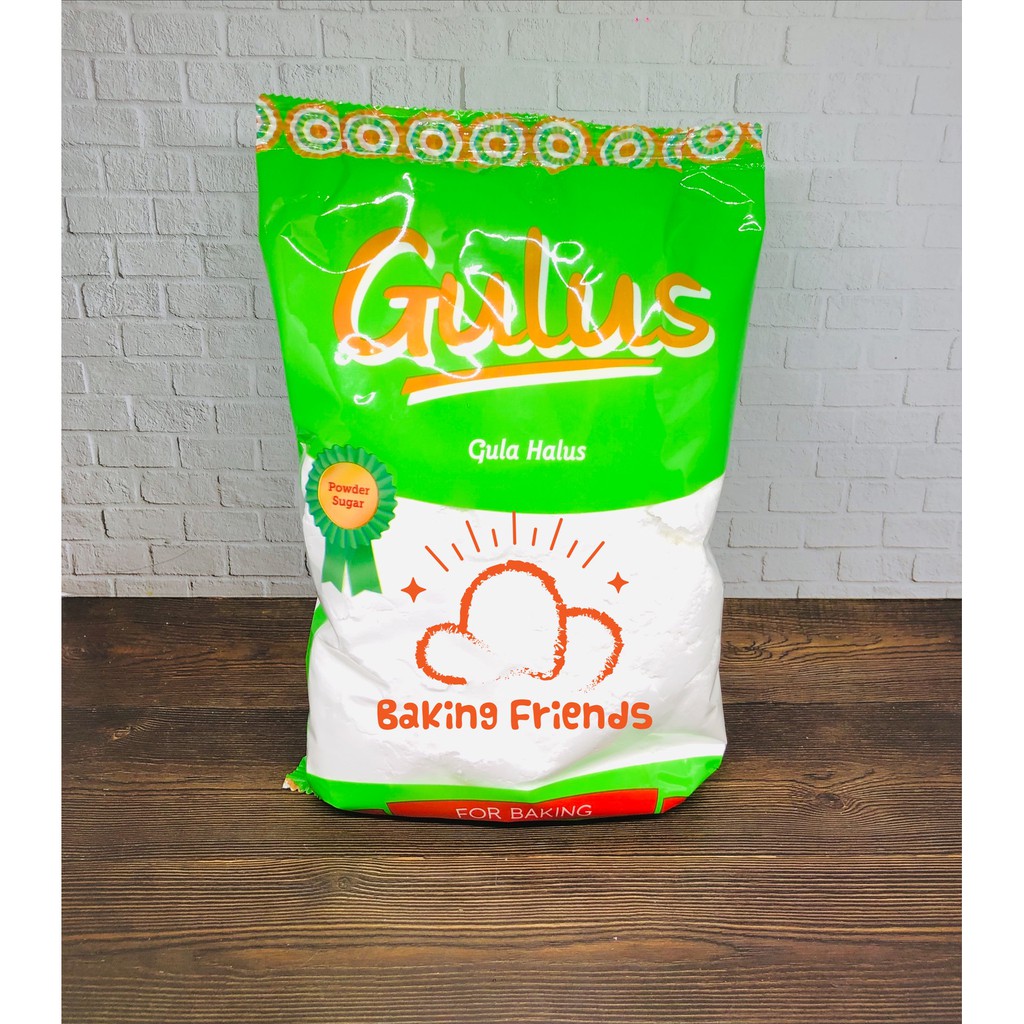 GULA HALUS GULUS 500GR/POWDER SUGAR MERK GULUS 500 GRAM