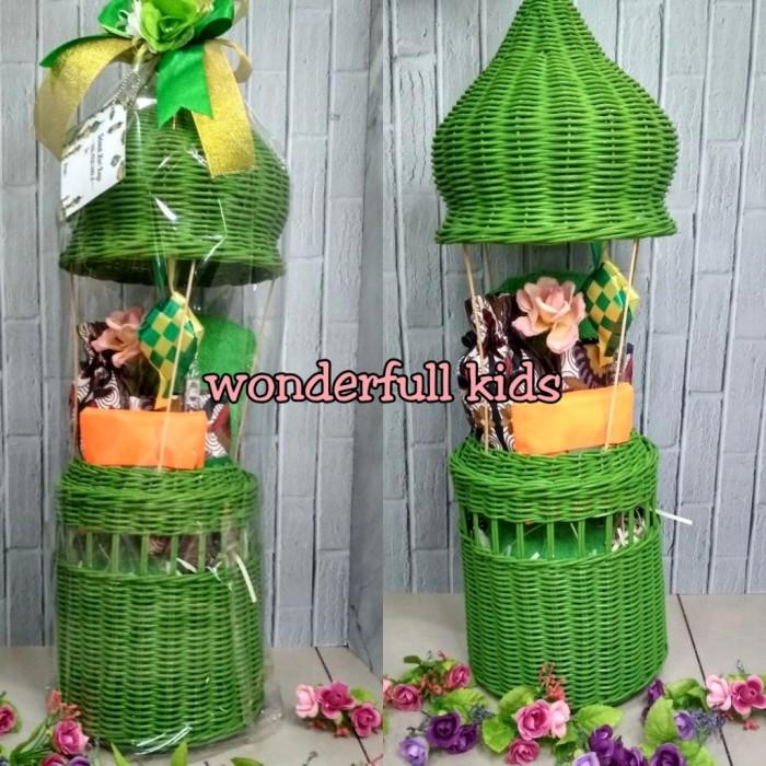 

hampers parcel idul Fitri / parcel ramadhan premium rotan kubah Best Seller