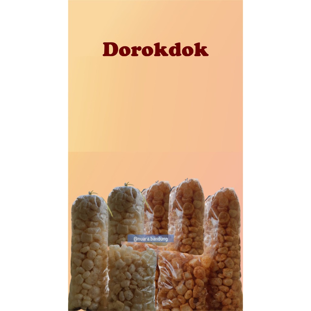 

Dorokdok Viral Bantal 250 gr Asin Pedas Jeruk (100% Kulit Sapi Premium,NO SERET, RENYAH) - Bandung