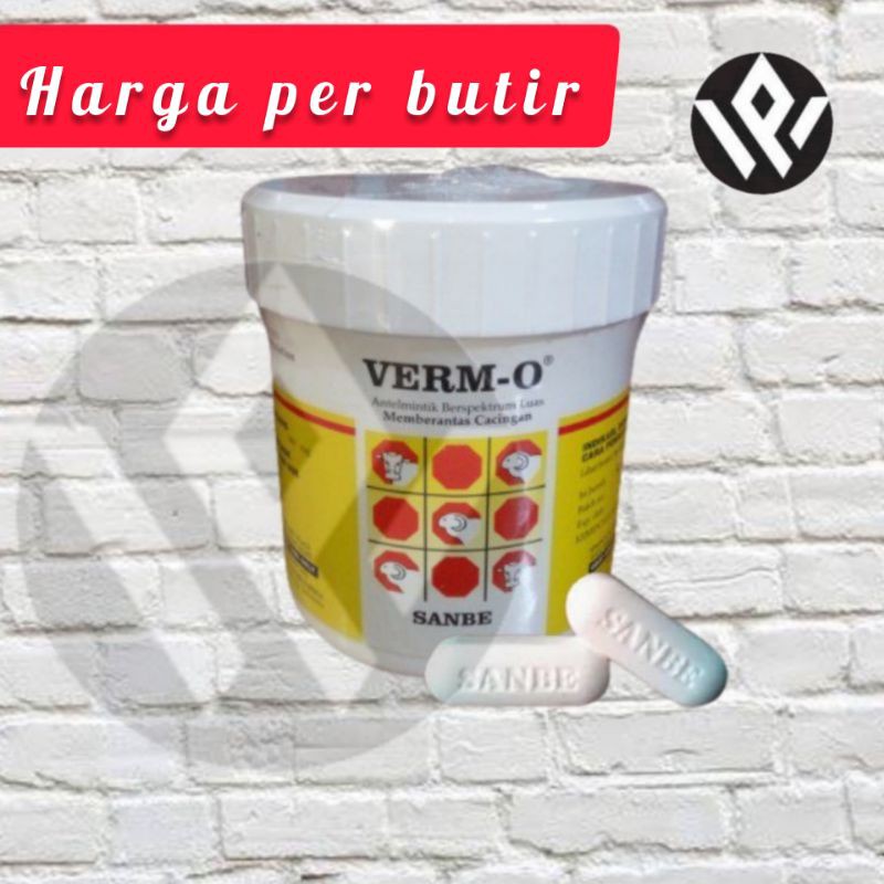 Verm O Bolus Obat Cacing Hewan Sanbe