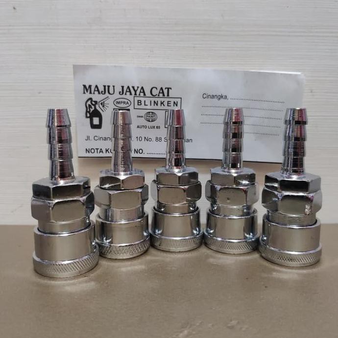 nepel / coupler /sambungan selang spray gun A