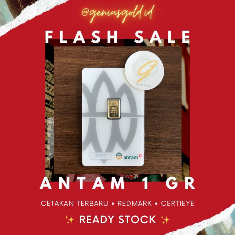 Emas Antam 1 Gram / 1 Gram Antam / Emas 1 Gram