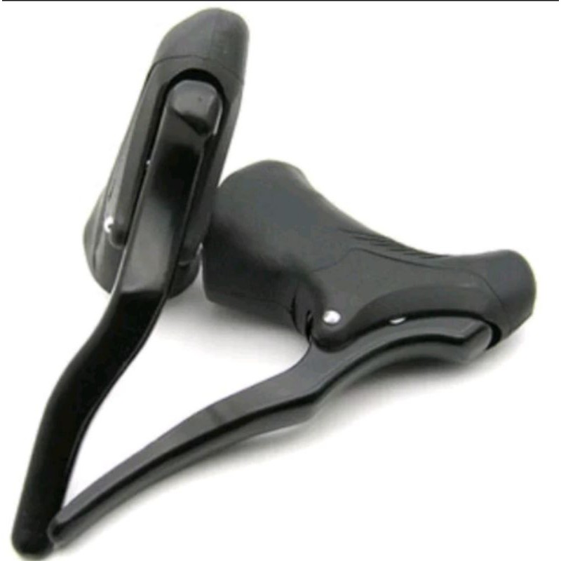 ZTTO SEPASANG Handle Rem Brake Tuas Rem Sepeda Balap Lever Bike Alloy Alumunium Drop Bar Stang Roadb