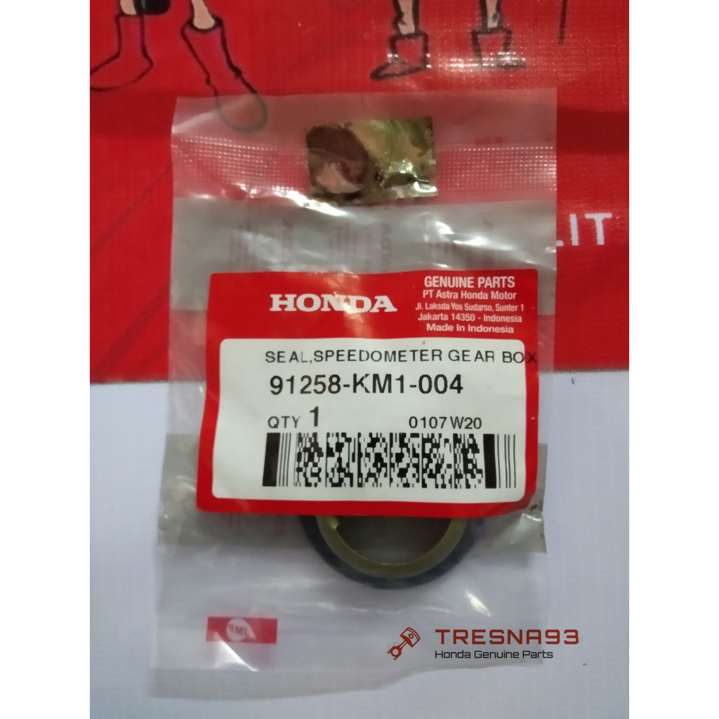 91258-KM1-004 SEAL SPEEDOMETER GEARBOX ORIGINAL ALL MATIC HONDA 91258KM1004