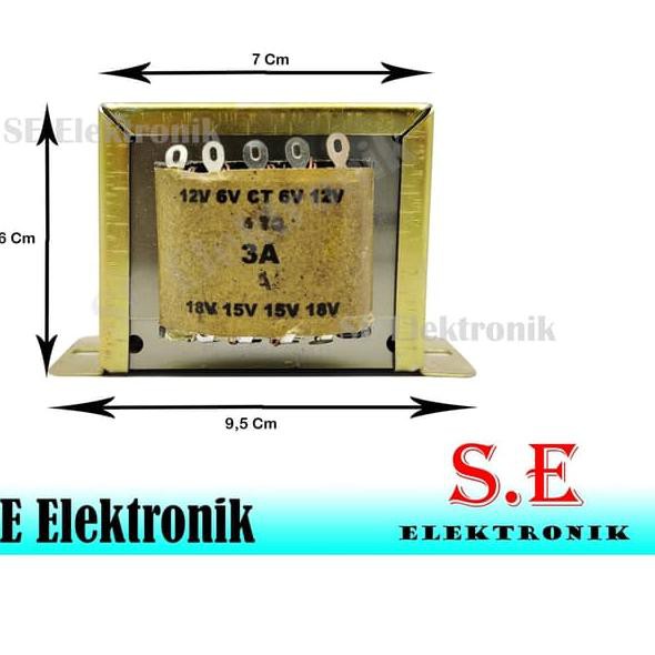 ❄ Trafo Adaptor 3A ct 18 v ☼