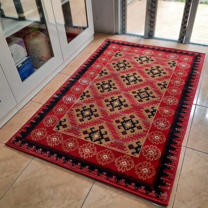 KARPET MIRZAE 100X150 MZ02 MAROON-1