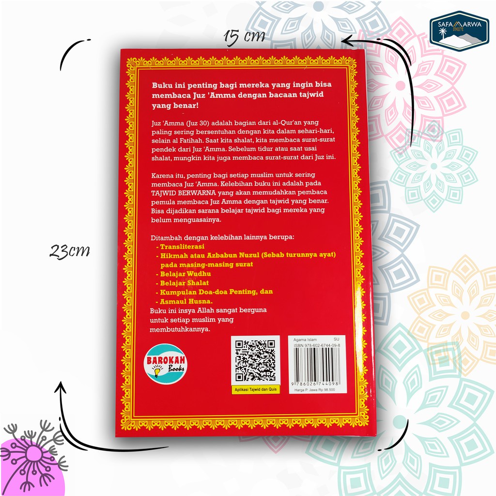 BUKU AGAMA ISLAM- JUZ AMMA TAJWID BERWARNA-3