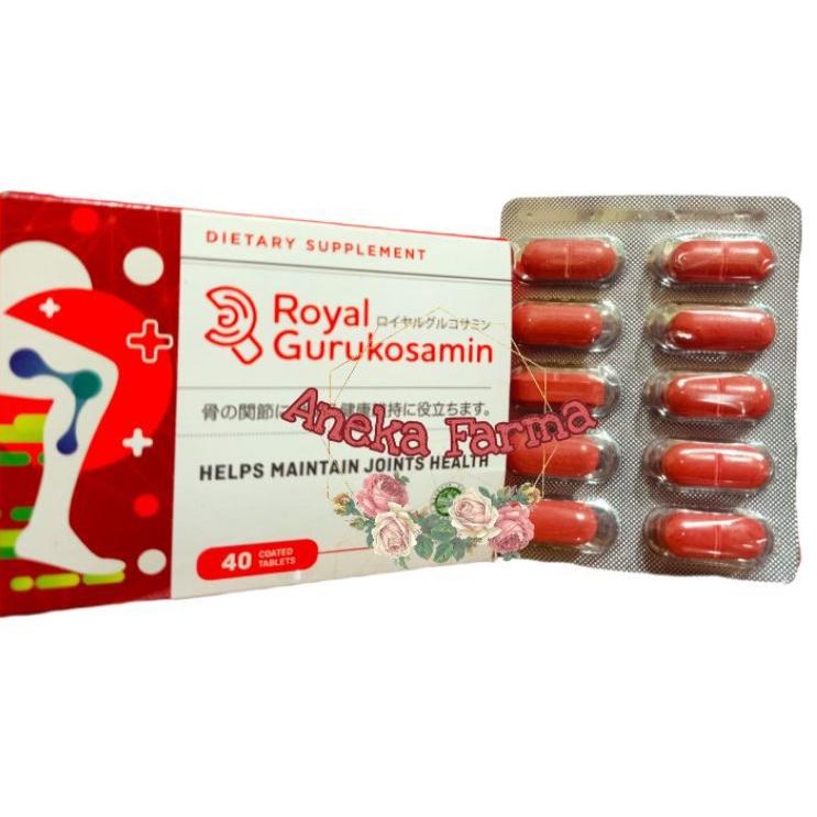 [PRODUK LVJCK] Royal Gurukosamin 1200mg untuk Persendian S00