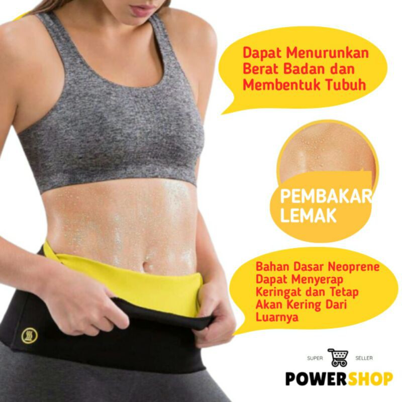 KORSET PELANGSING PERUT BUNCIT PENGECIL PERUT KORSET PRIA WANITA NEOTEX HOT SHAPER ORIGINAL Q03