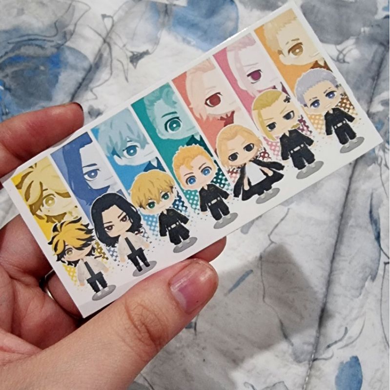 

tokyo revengers sticker waterproof anti air tokrev toman manji gang stiker slab
