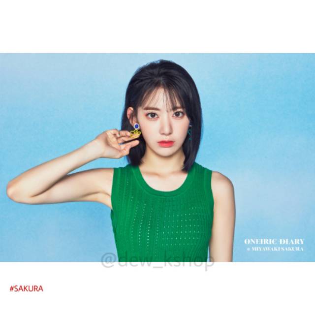 POSTER IZ*ONE (SAKURA X EUNBI X YENA X HYEWON) - Oneiric Diary 2 'Diary' ver.