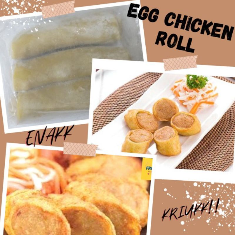 

Egg chicken Roll isi 3 Lonjor