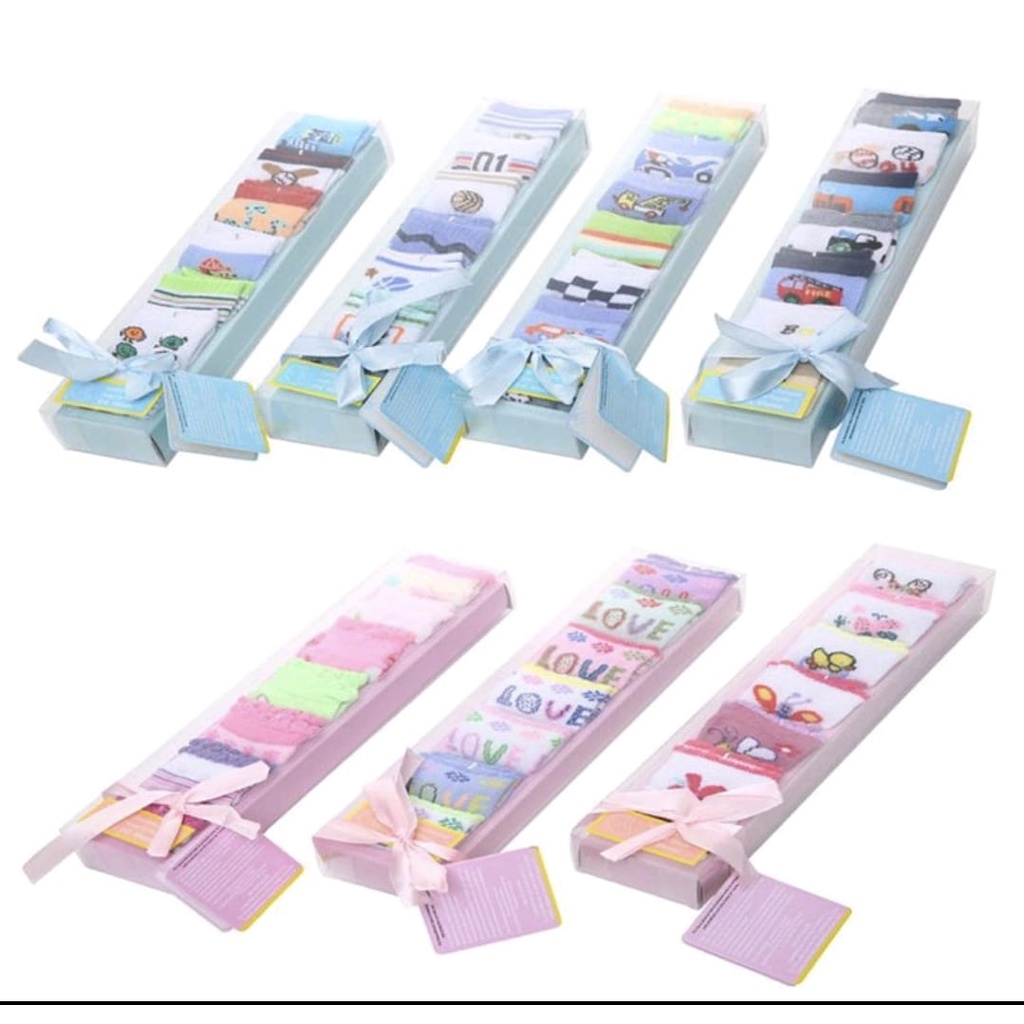 Kaos Kaki Bayi NEWBORN 0-6 Bulan 7in1-1